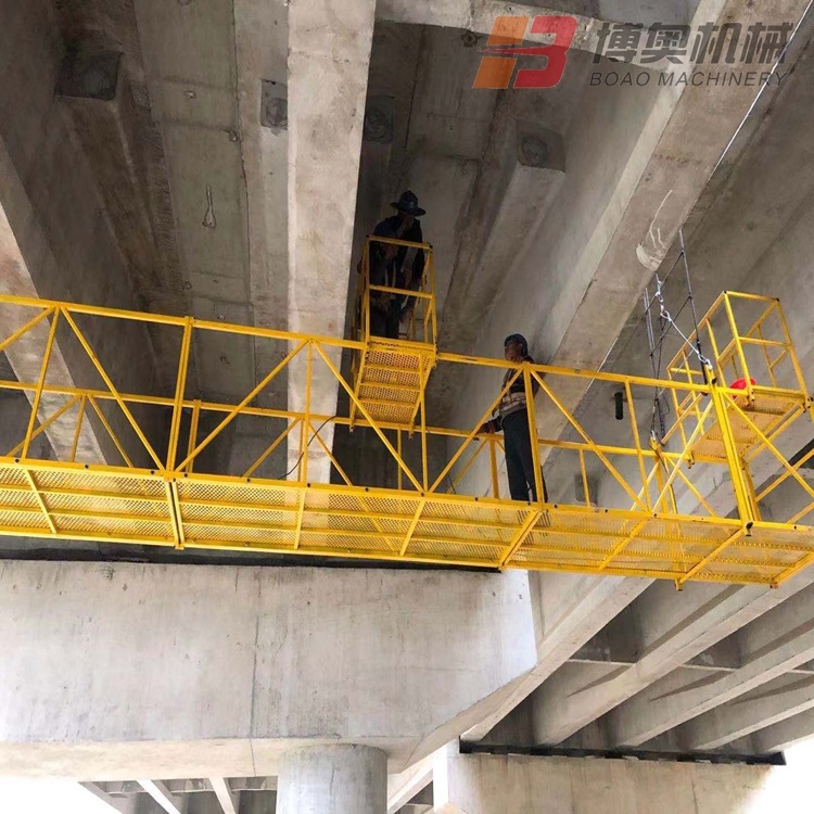 高速路橋(qiáo)梁施工吊籃車的(de)使用方法
