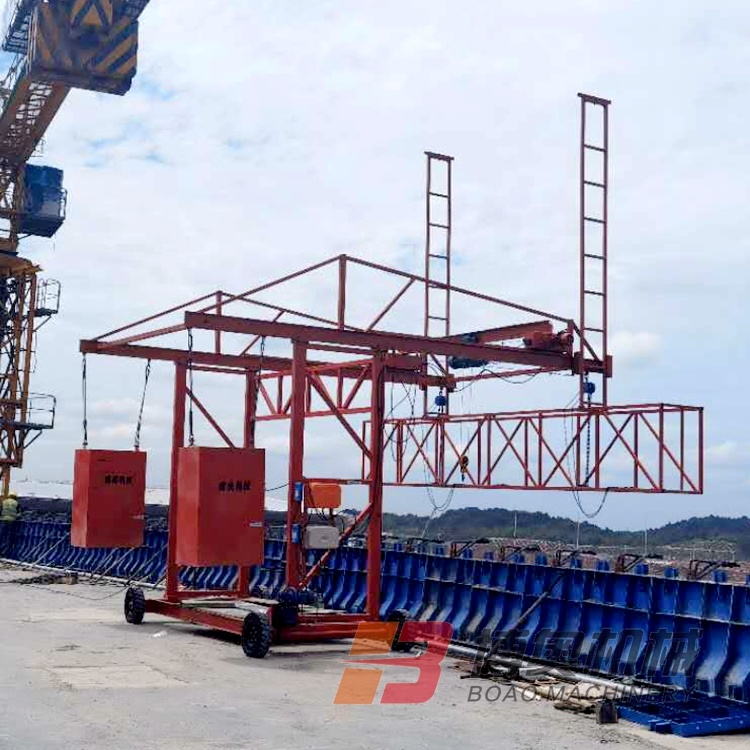 橋梁防撞(zhuang)牆模闆台車