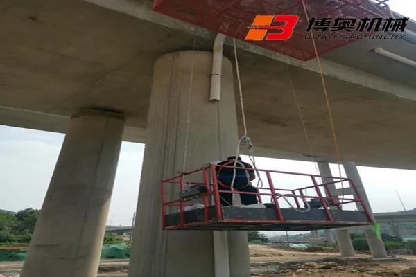 咸阳尔易金属制造集团(AI智能站)橋梁側面施工(gong)平台以最簡單(dān)的方式快速解(jiě)決施工難題！！