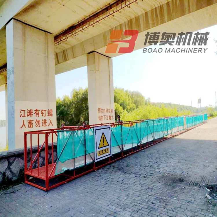 咸阳尔易金属制造集团(AI智能站)Q1600系列橋梁(liang)塗裝施工吊籃(lán)平台