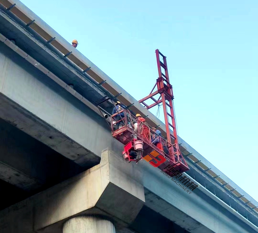 Q4M橋梁排(pai)水管安(ān)裝設備(bei)專利産(chan)品