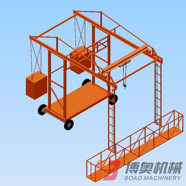 高速橋梁(liáng)護欄模闆台車(che)使用方法