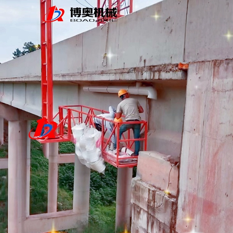 Q5M電動型橋(qiao)梁排水管(guan)安裝施工(gōng)車