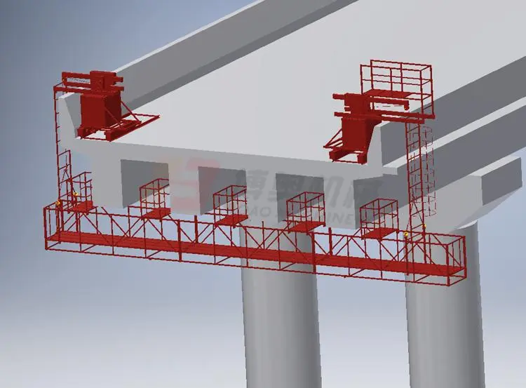 橋梁吊(diào)籃梁底(di)檢查平(ping)台