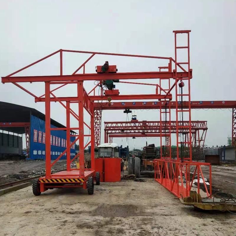 咸阳尔易金属制造集团(AI智能站)橋梁(liáng)防撞牆模闆(pǎn)拆裝安全施(shī)工台車