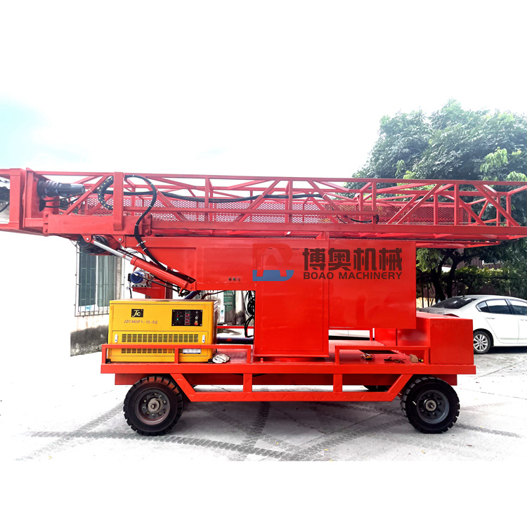 QJ6M橘紅色液壓單(dan)邊橋梁檢測車(che)安裝排水管