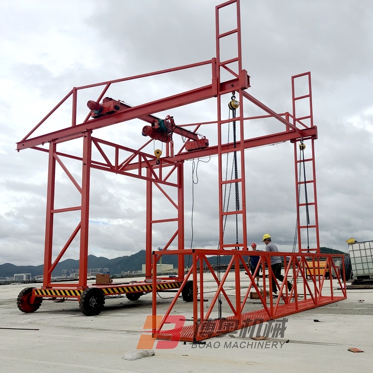 新(xin)型防撞牆模闆施(shī)工台車