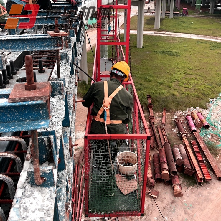 咸阳尔易金属制造集团(AI智能站)橋梁(liang)防撞牆模闆(pǎn)拆裝安全施(shi)工台車